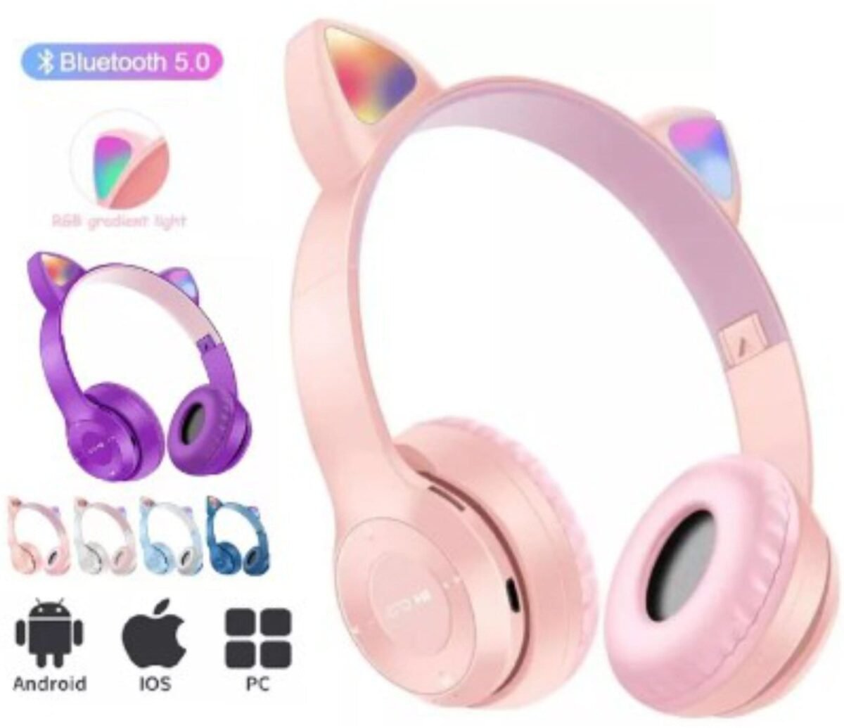 Cat Headphone-Black
