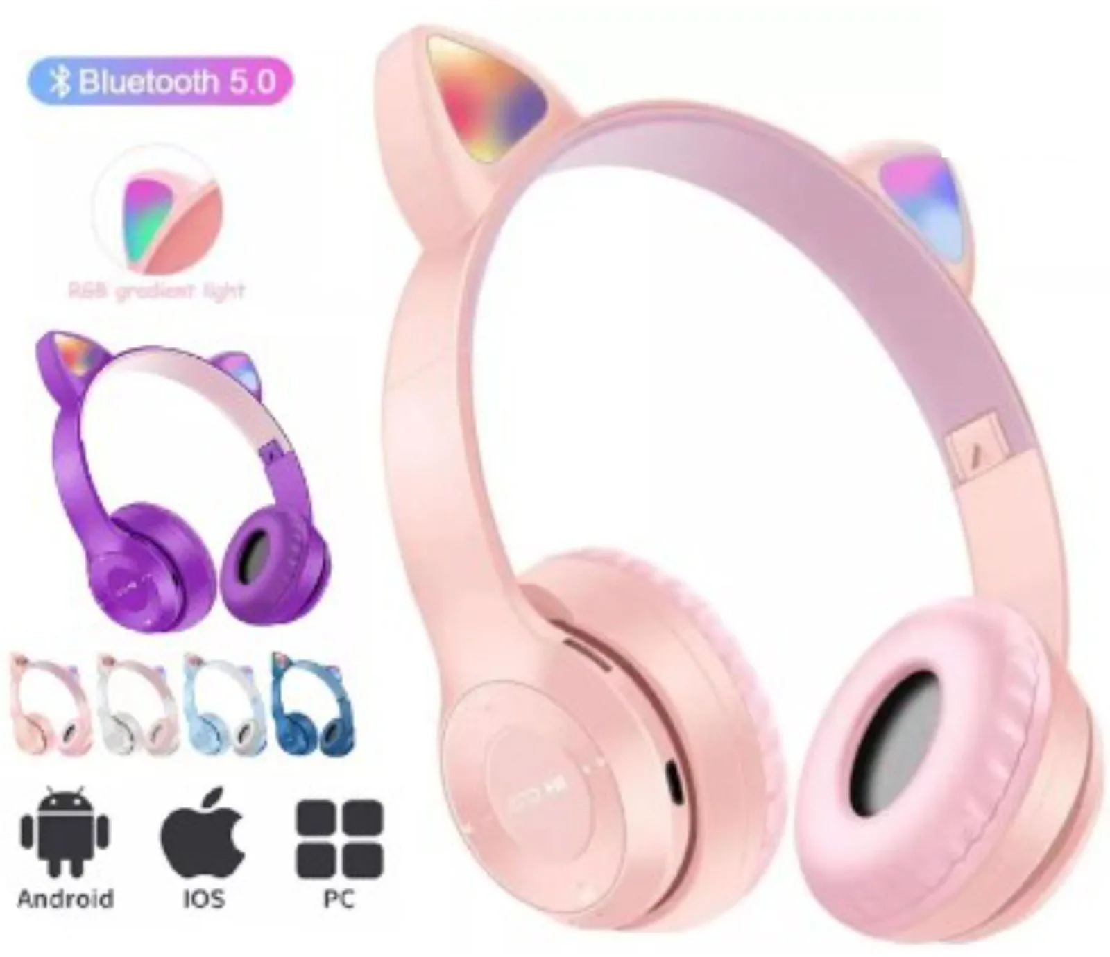 Cat Headphone-Black