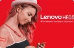 Lenovo HE05 Bluetooth Headset IPX5-Black