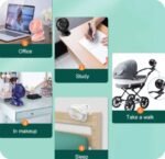 Portable Mini Hand Clip Fan -Blue