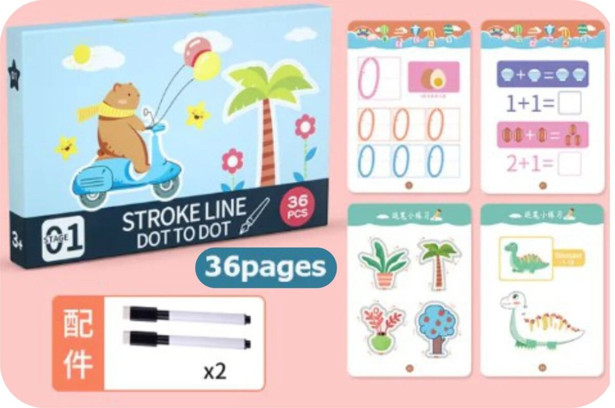 Magical Tracing Workbook-White