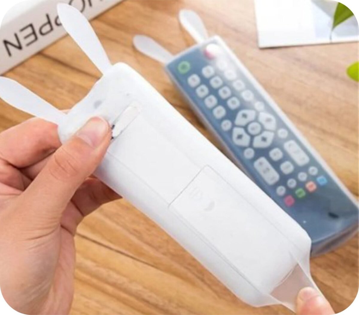 Silicone remote control cover-Transparent