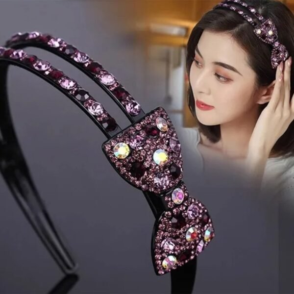 Headband (Rhinestone Vintage) -Champagne