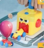 Balloon Powered Car Pump-Green Frog