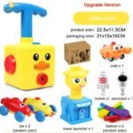 Balloon Powered Car Pump-Green Frog