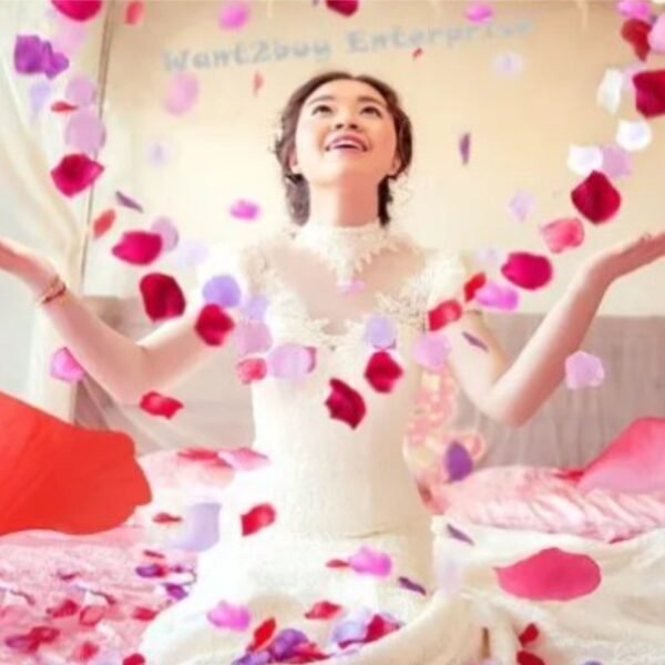 Artificial Rose Petals-Light Pink