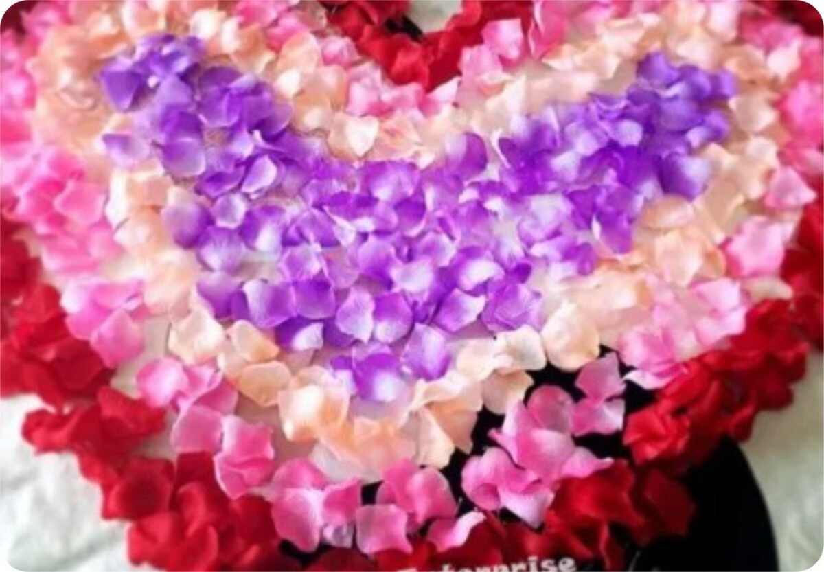 Artificial Rose Petals-Light Pink