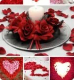 Artificial Rose Petals-Light Pink