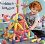 Big Size Magnetic Sticks Building Blocks -Mix Color