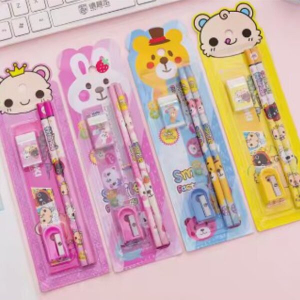 Kids Stationery Kit-Pink