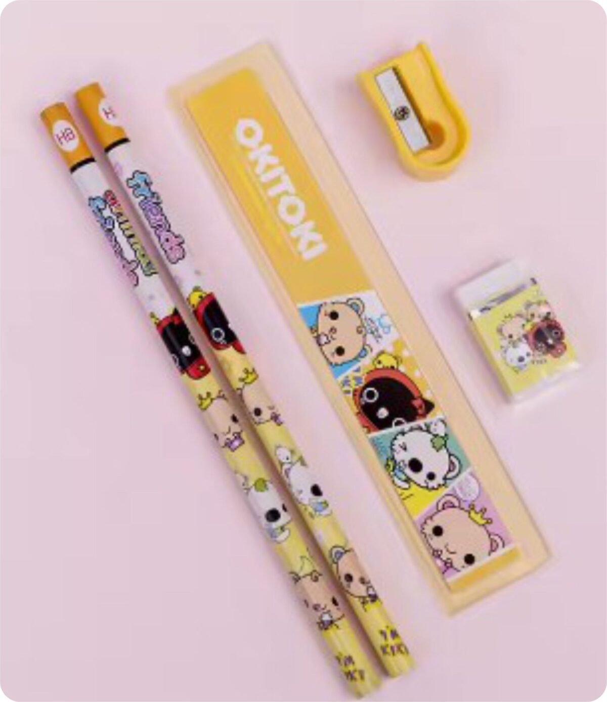 Kids Stationery Kit-Pink