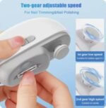 Rechargeable Nail Clipper-Pink