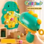 Sticky Ball Dart Board-Green