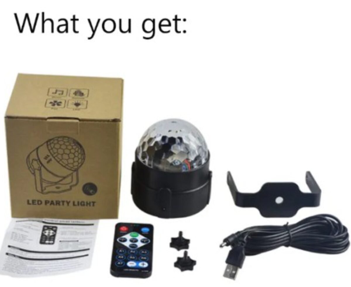 Disco Ball Light-RGB