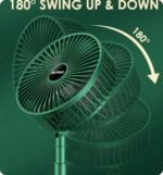 Telescopic Foldable Mini Fan Rechargeable-Pink