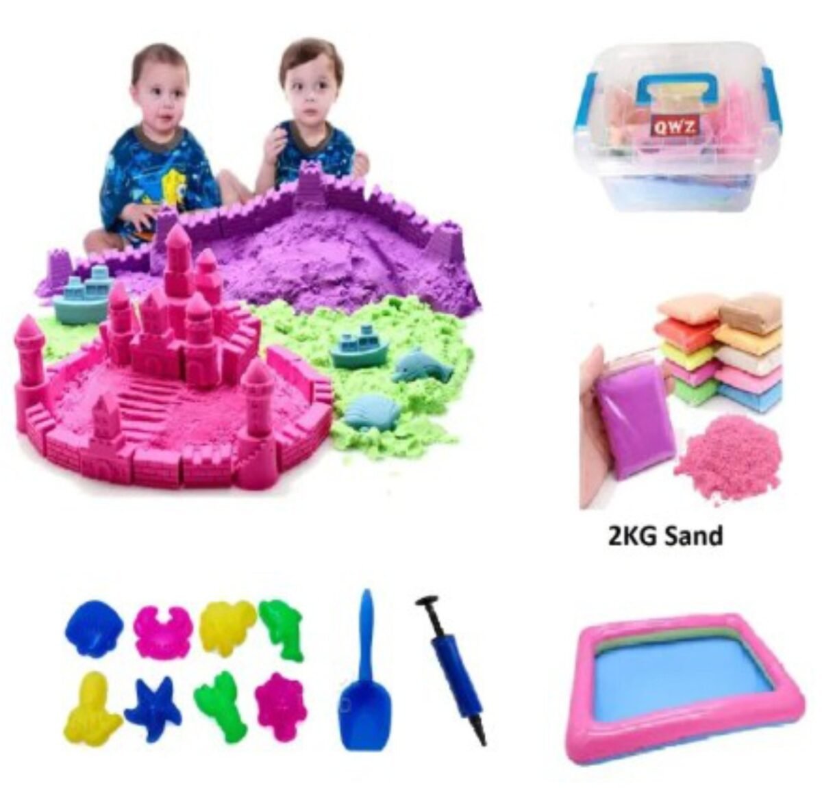 Play Sand Kit-Mix Color