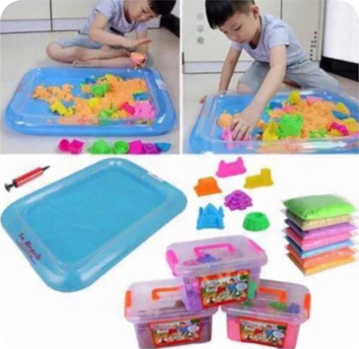 Play Sand Kit-Mix Color