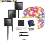 Solar String Lights Outdoor Waterproof Fairy Light-Multi color