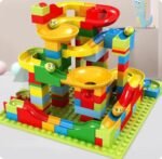 Puzzle 168 Marble Race Run Maze Balls-Mix Color