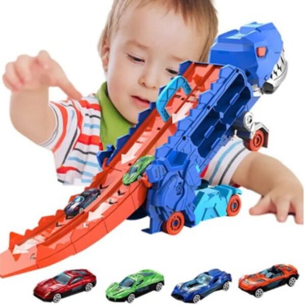 Dinosaur Toy Car -Blue Color