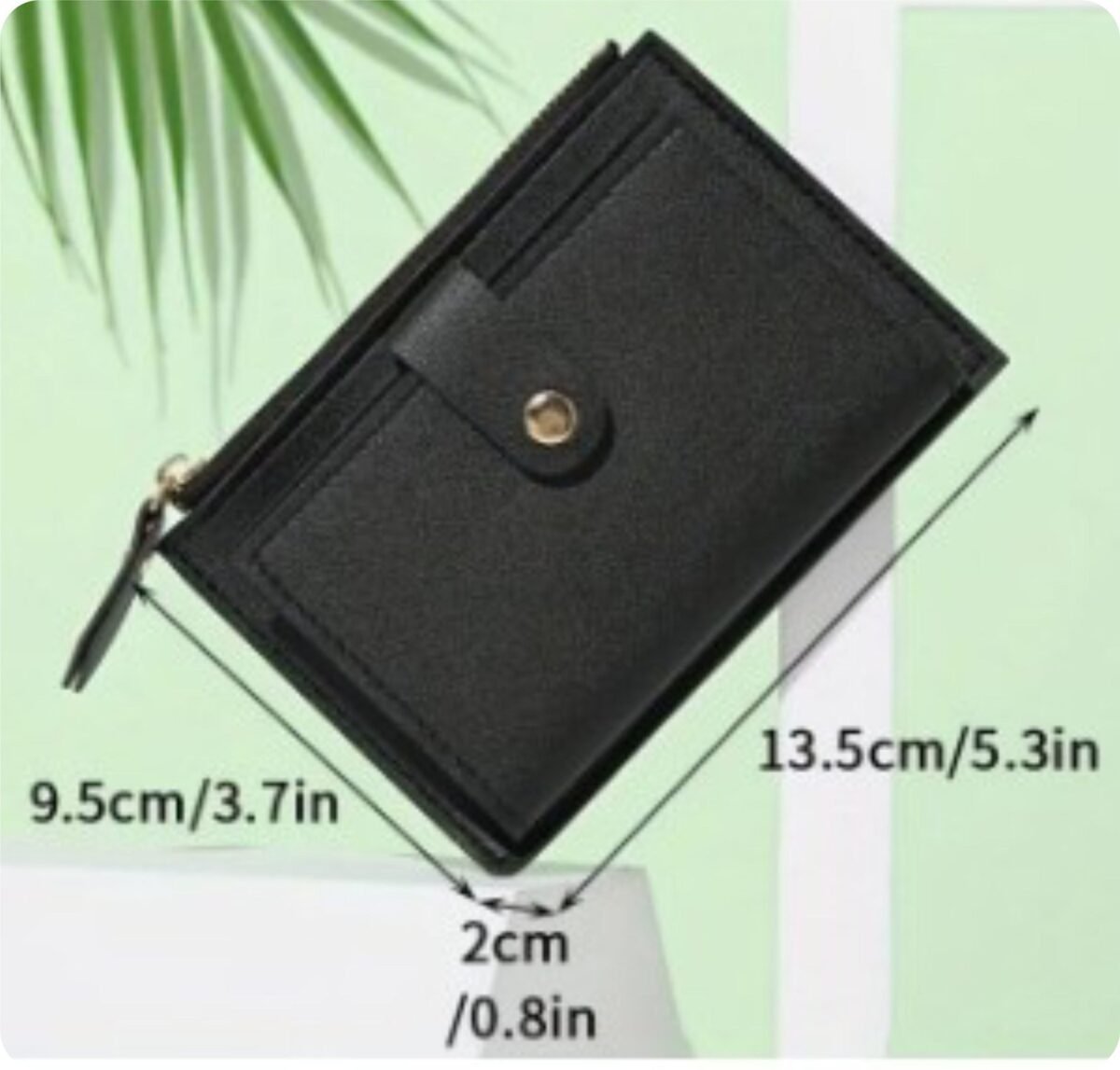 Women's Slim Short Wallet-Pink