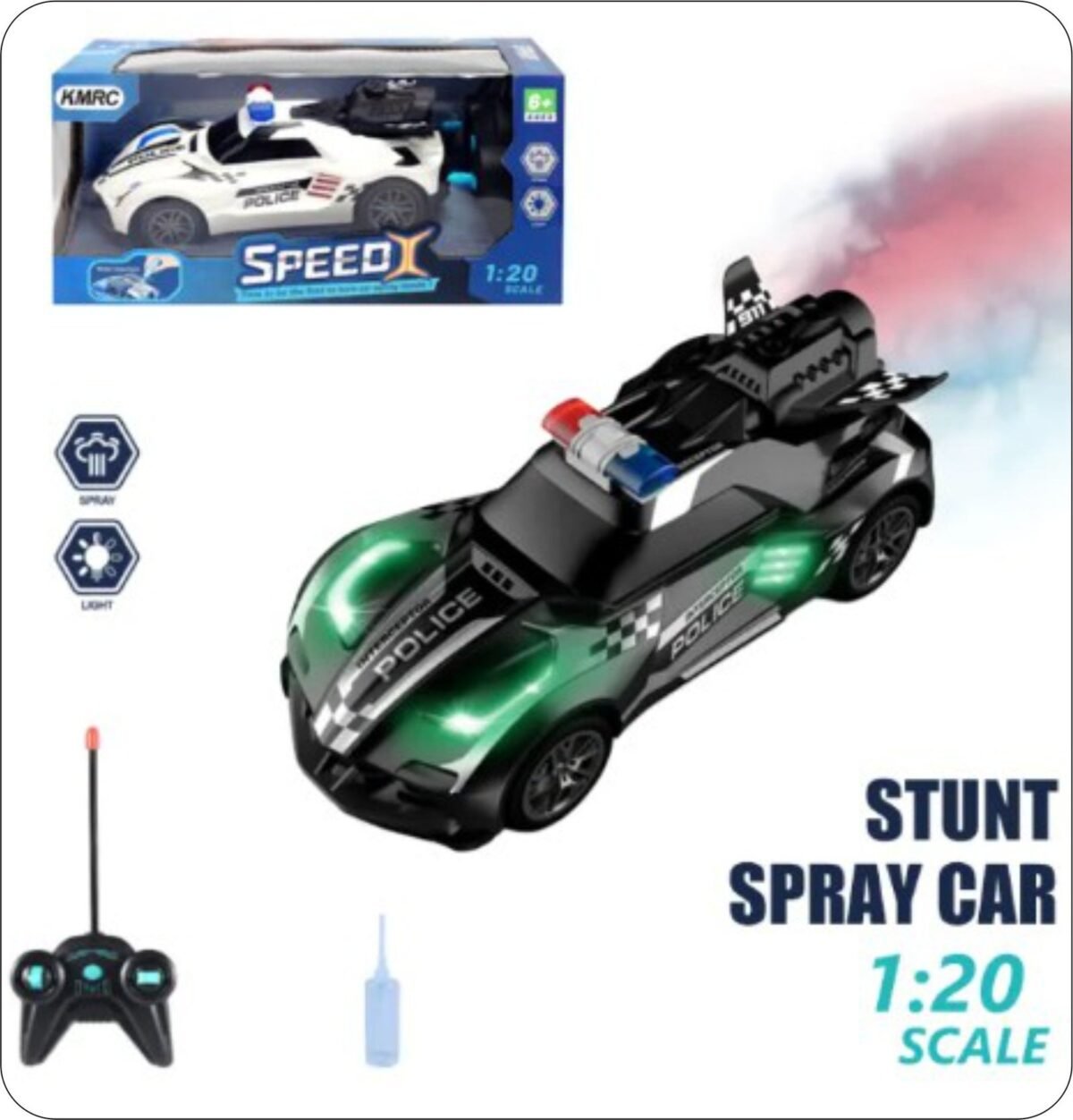 Spray remote control Car-Black