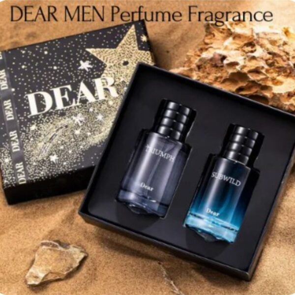 MEN DEAR GIFT SET 50ml x 2 PERFUME + GIFT BOX-For Man