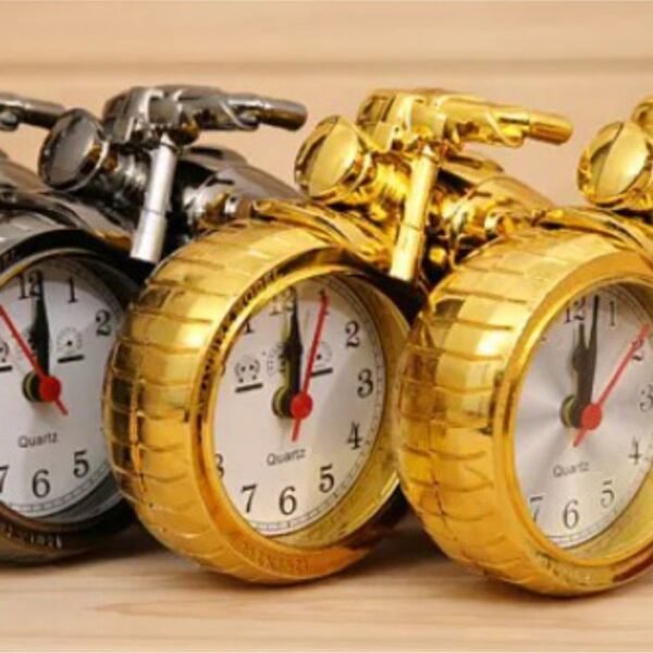 Motorcycle Model Alarm Clock -Black