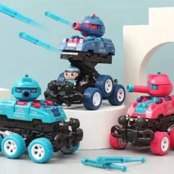 Tank Car Toy Rescue Bots Deformation Car -Blue