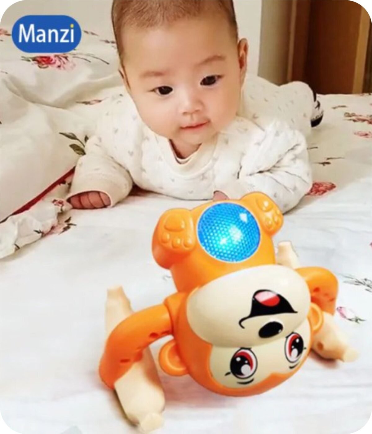 Little Monkey Toy -Orange
