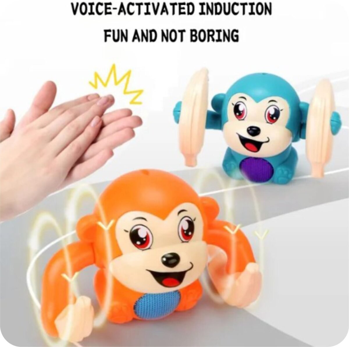 Little Monkey Toy -Orange