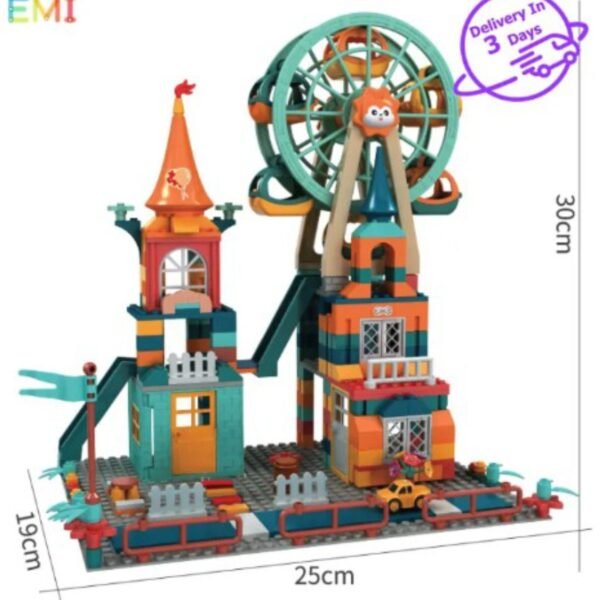 Architecture Castle Building Blocks-0