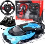 Car with Pedal Steering Wheel -Orang