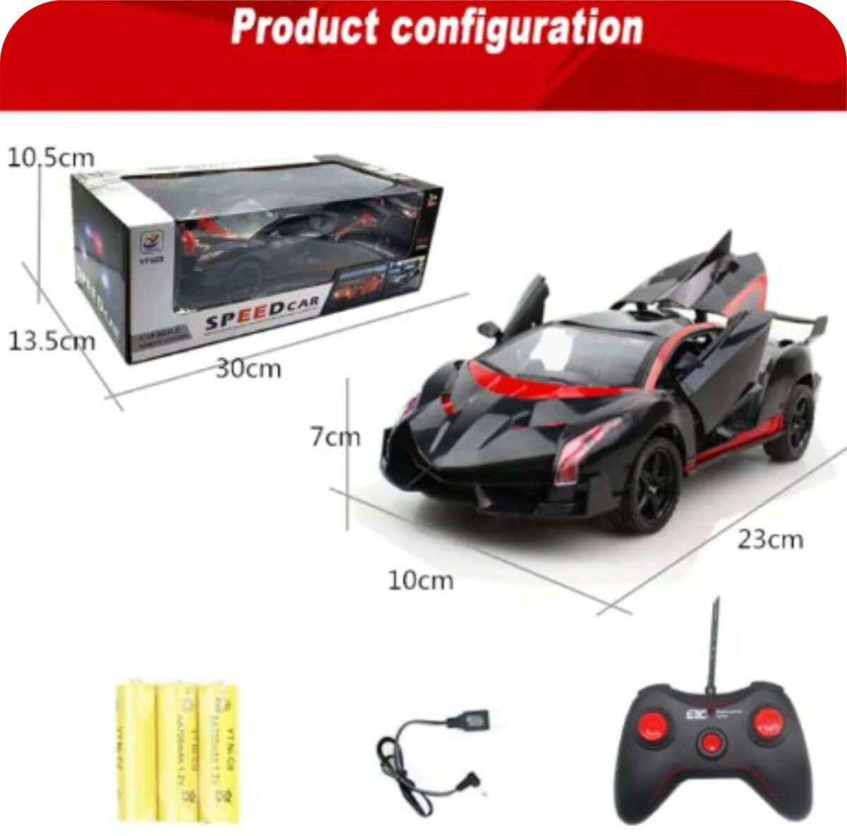 Remote Car-Black