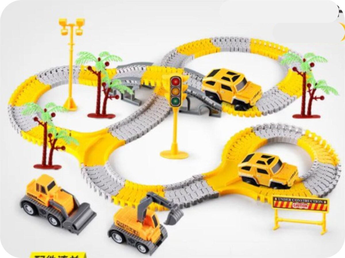 Rail Car Toy-Yellow