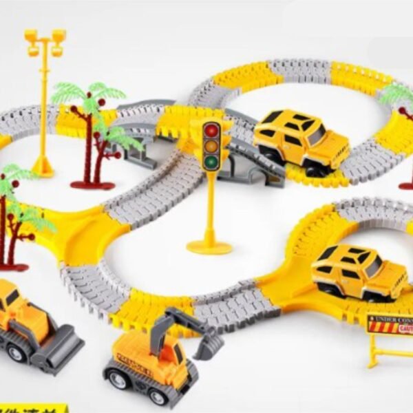 Rail Car Toy-Yellow