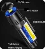 USB Flash Light -Black