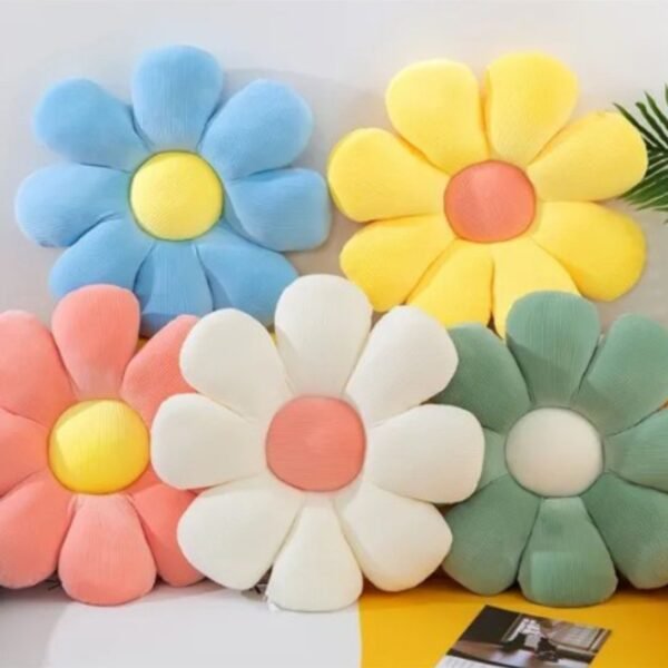 Pillow Flower -Blue