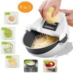 Vegetable Slicer Cutter With Drain Basket-EXTRA BUBBLE