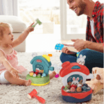 Toy Pounding Knocking Hamster-Green.