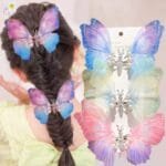 Pin Hair Clips (Flying Butterfly).