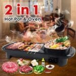 Barbecue Grill Fry Pan and Soup Hotpot