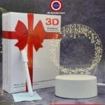 3 D Creative Lamp Warm Color.