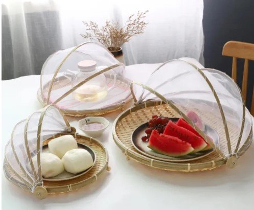 Bamboo Woven Basket.