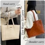 Woman Big Capacity Shoulder Handbag Tote Bag - Image 3