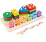 Baby Sensory Montessori Wooden Shape Matching Board Game
