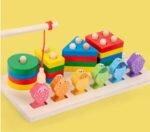 Baby Sensory Montessori Wooden Shape Matching Board Game - Image 2