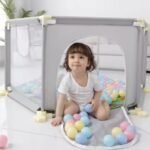 Foldable Hexagon Playpen Safe for Kids Traveling Baby Toy