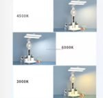 Table Lamp With 180 Degree Rotate Foldable - Image 3