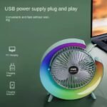 Dual Purpose Lamp  Desktop Fan